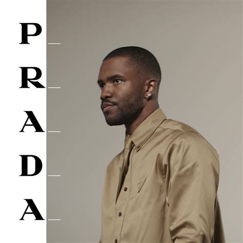 frank ocean prada 2020|Frank Ocean announced as the new face of Prada.